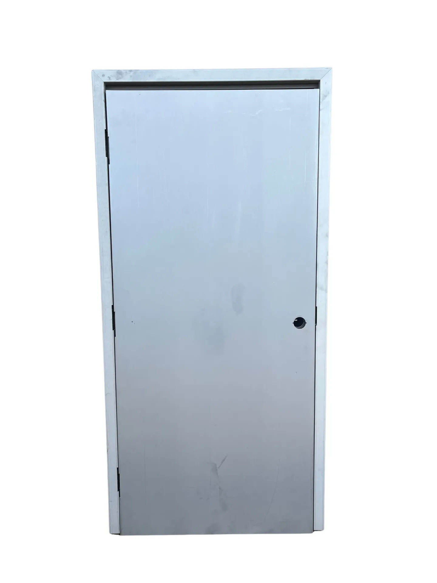 Single Steel Flush Door W/Frame