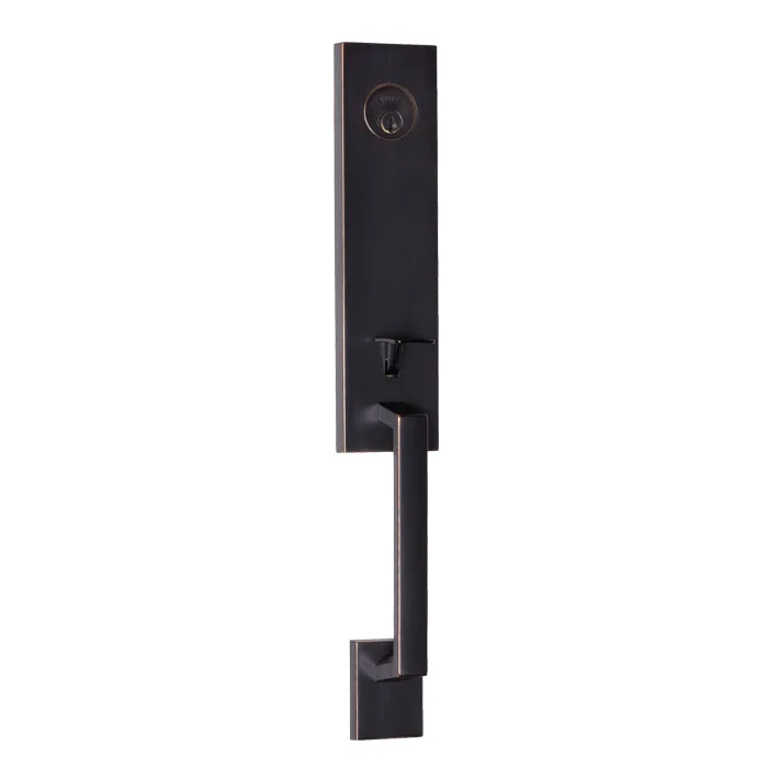 Entry Handleset W/Single Cylinder Deadbolt Lock DB