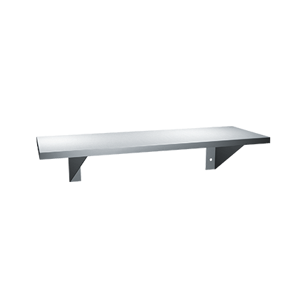 Shelf 5" Depth x 12" Long SS