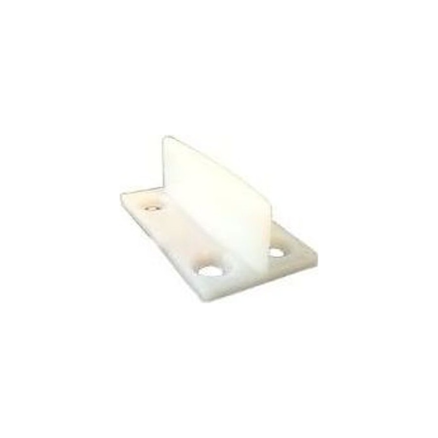 Sliding Door Guide Plastic White