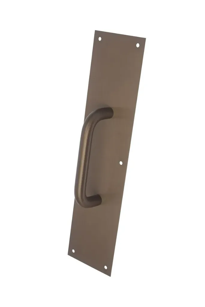 Pull Handle W/Plate 8"x 3/4"x 4"x16"  10B
