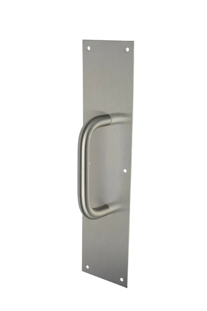 Pull Handle W/Plate 8" x 3/4" x 4" x 16" 32D