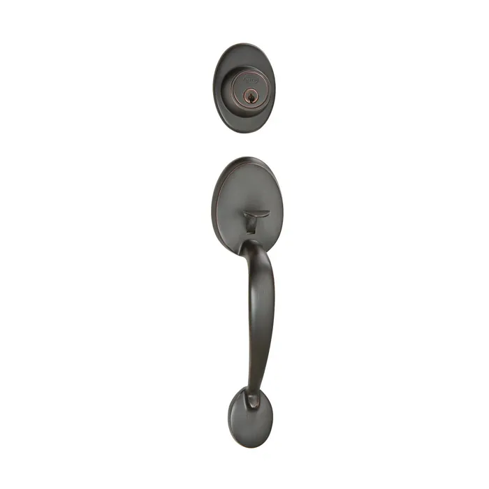 Entry Handleset W/Single Cylinder Deadbolt Lock DB
