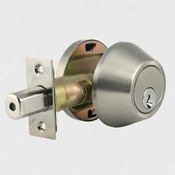 [20057C26D] Thumb Turn Deadbolt Lock W/Plate Adj. SC