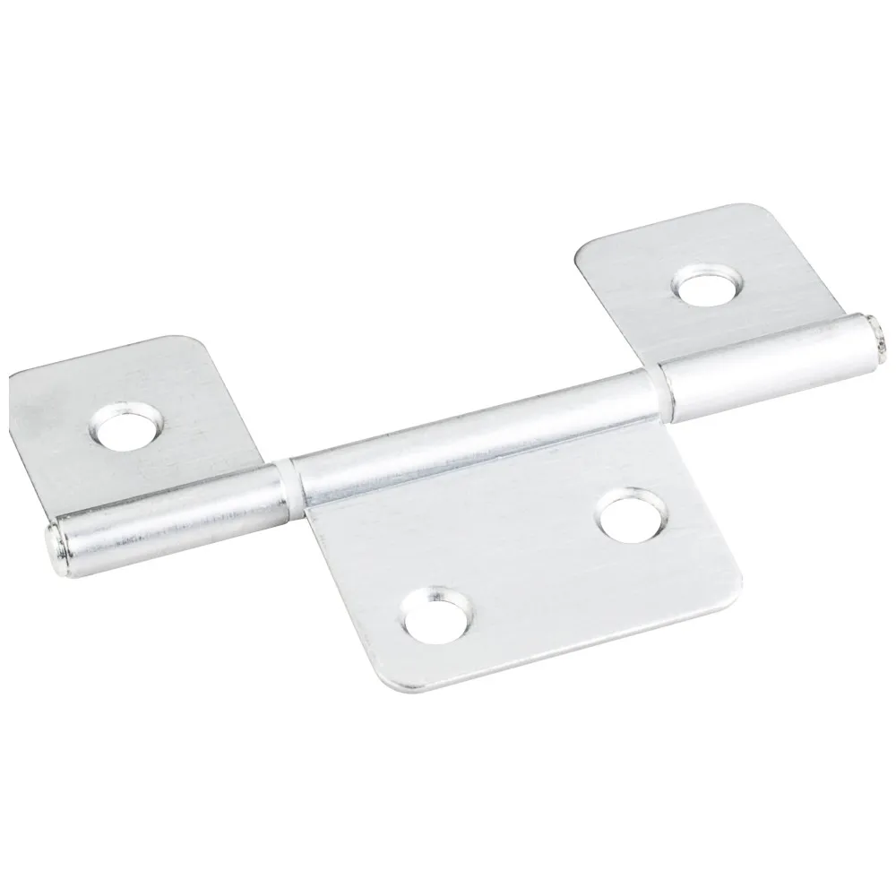 Hinge Three Leaf 3 1/2" Brush Chrome
