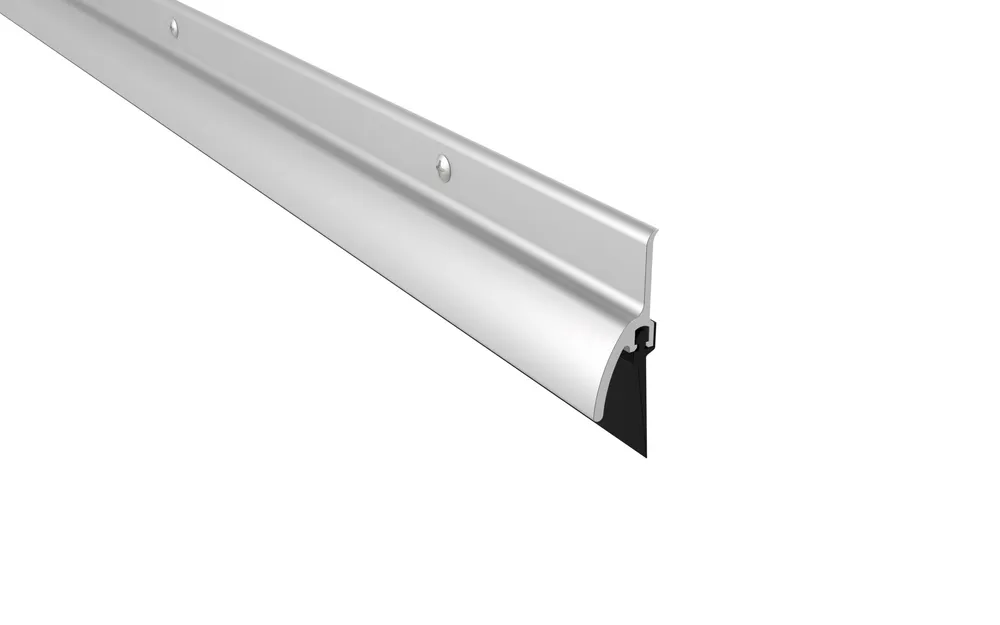 Door Bottom Sweep with DripEdge 36" Brass