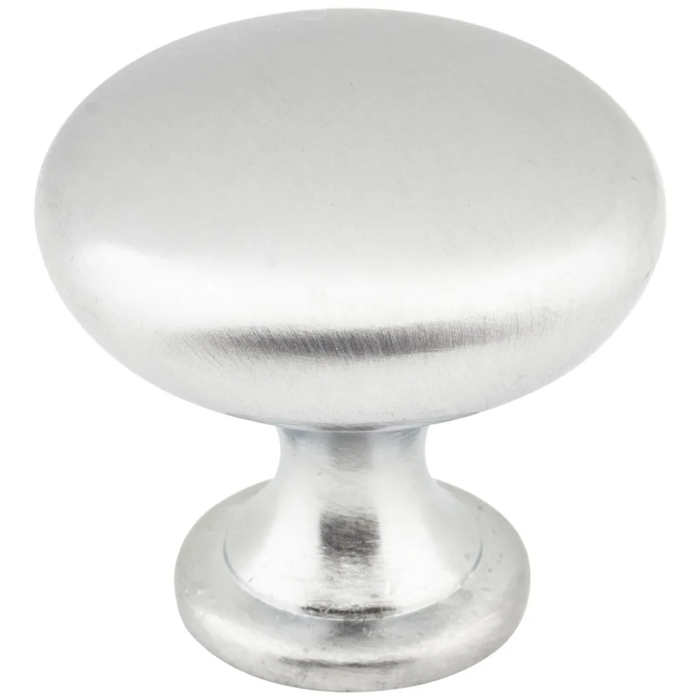 Pull Knob Brush Chrome
