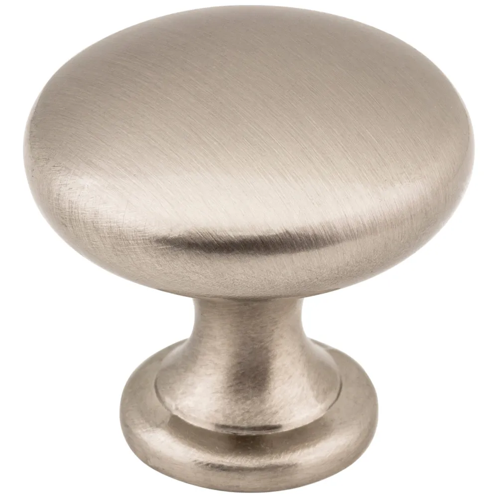 Pull Knob 1-3/16" Satin Nickel
