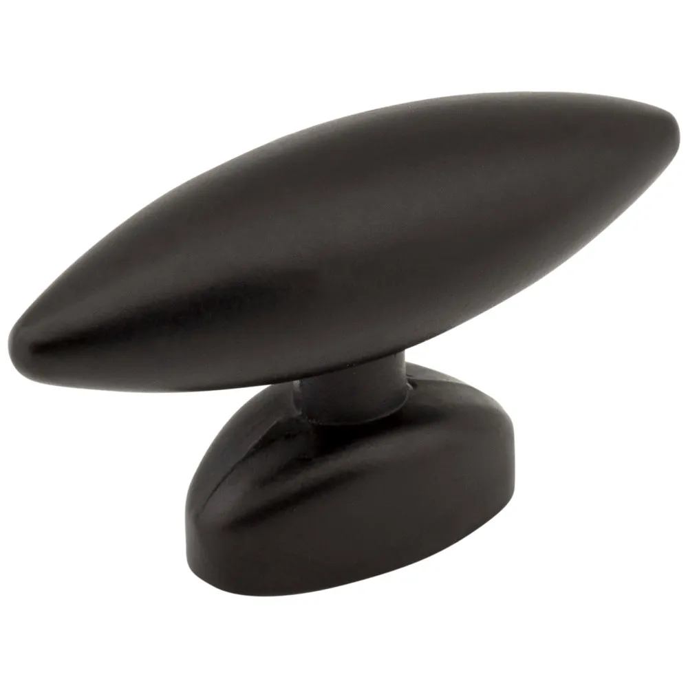 Drawer Pull Knob Verona 1 9/16" Matte Black