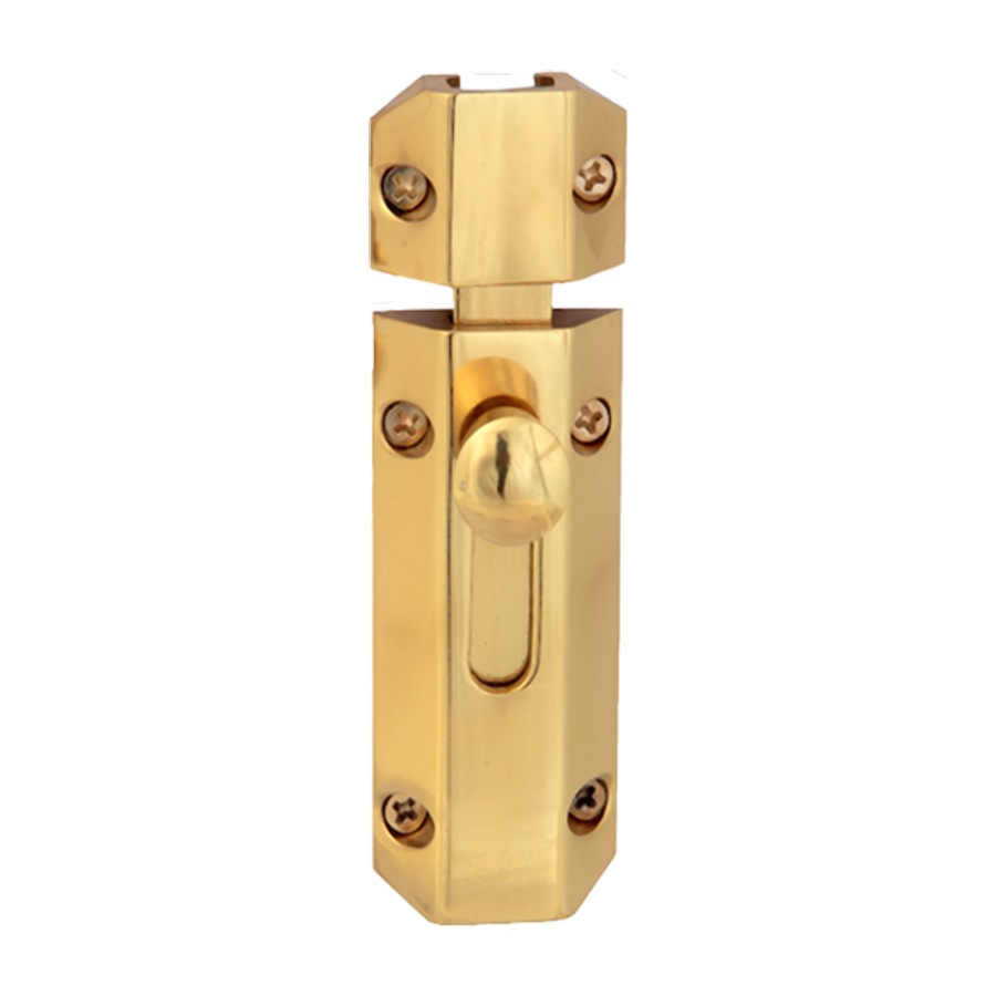 Surface Bolt Brass 10" J Type
