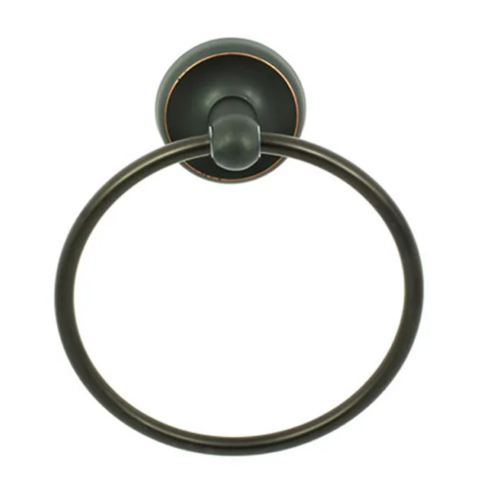 Towel Ring Ant. Brass