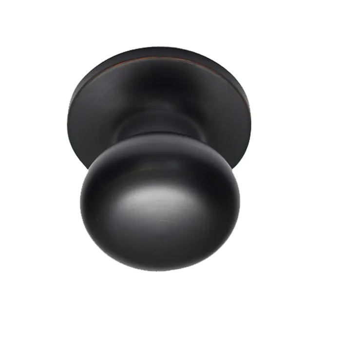 Passage Mushroom Knob Lock AB
