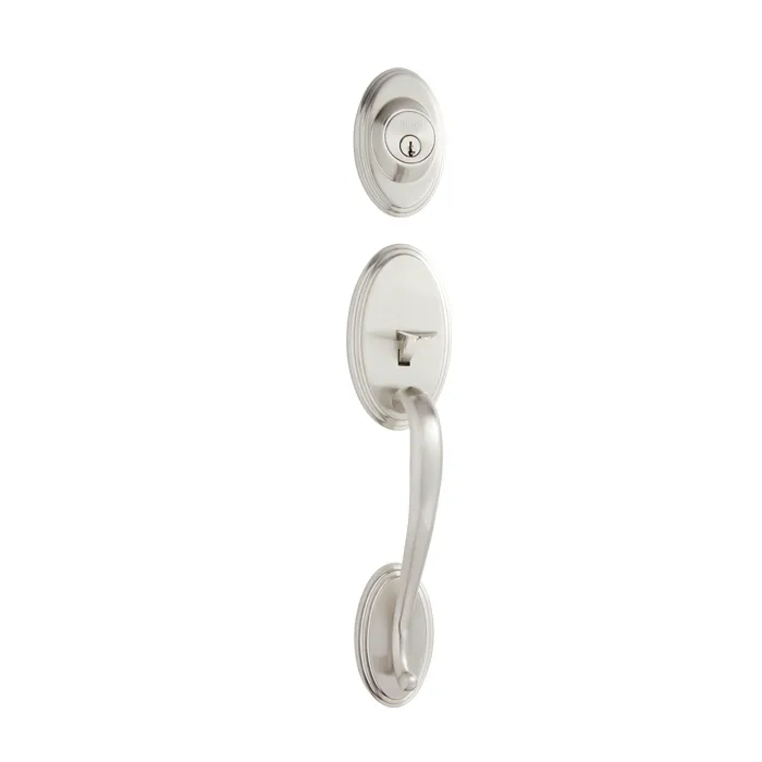 Entry Handleset W/Single Cylinder Deadbolt Lock SN