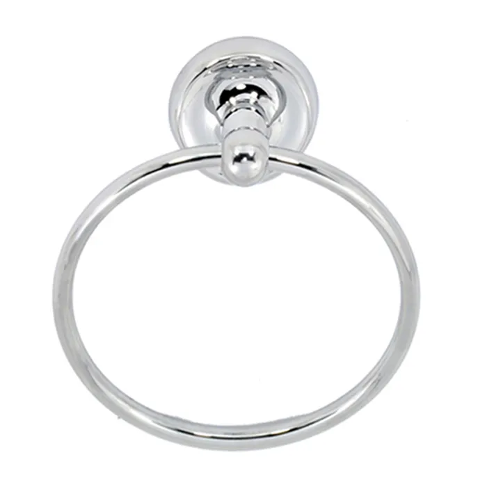 [8104] Towel Ring Chrome
