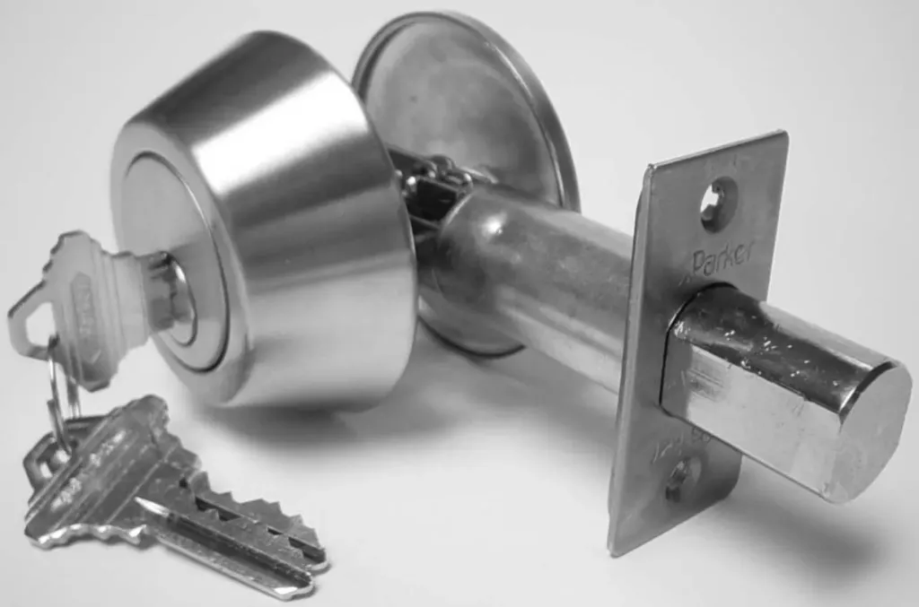 Single Cylinder Deadbolt Lock Adj Backset SS