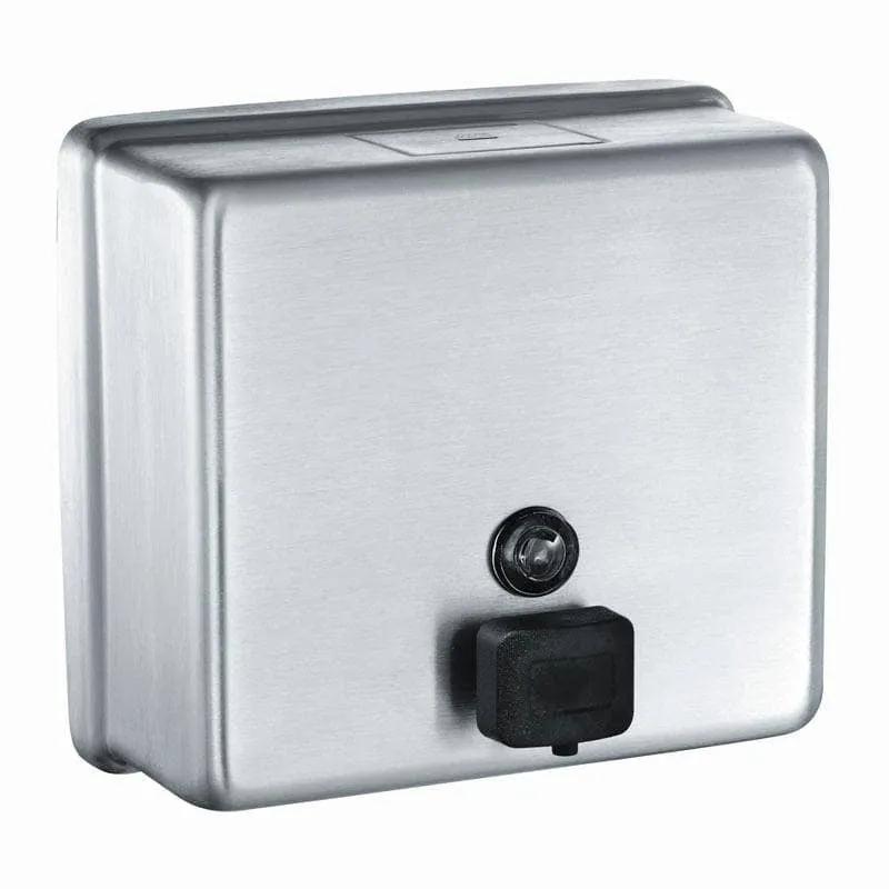 [9343] Soap Dispenser Horizontal SS