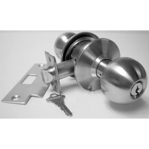 Entry Knob Lock HD 2 3/4" Backset P/Brass