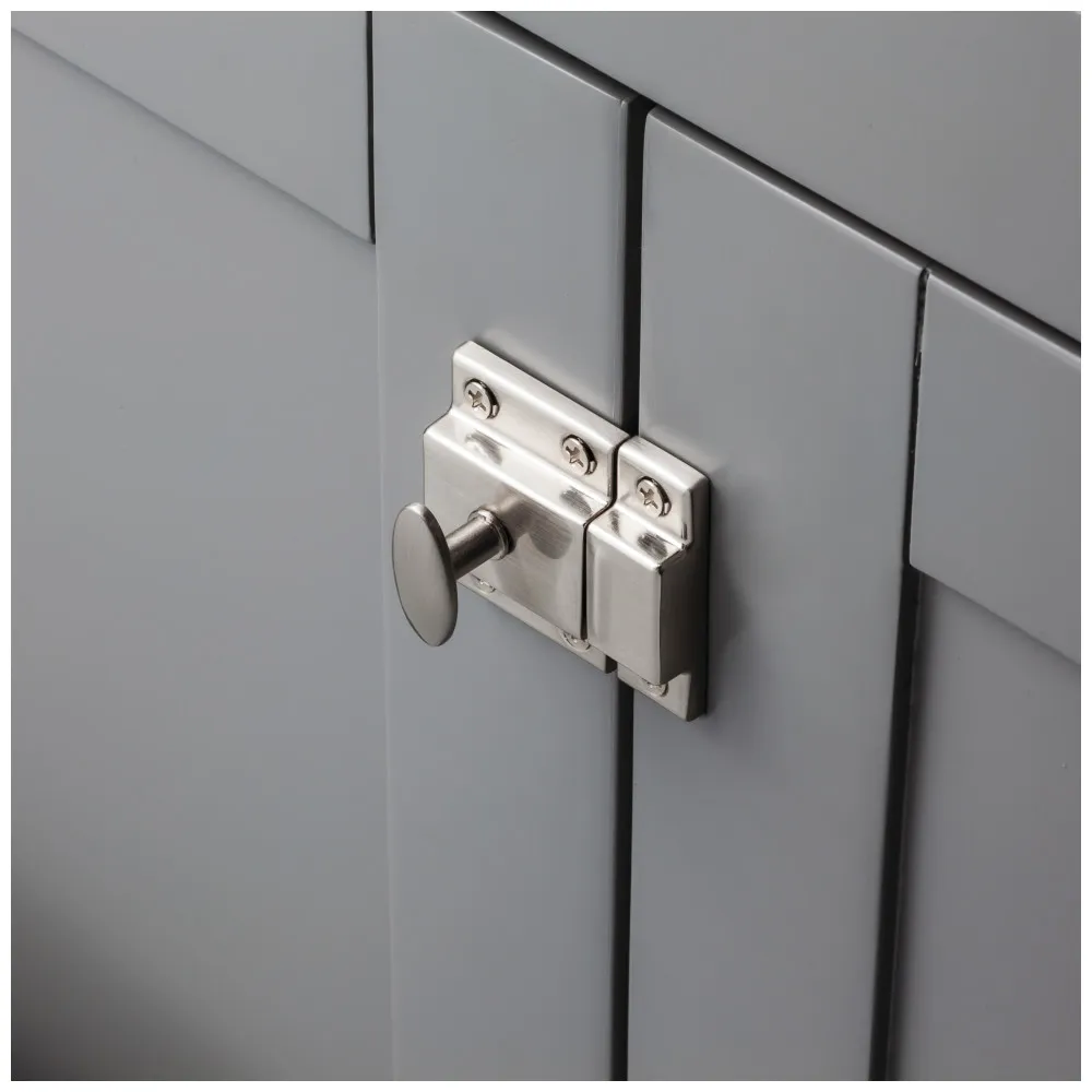 Cupboard Latch 1 3/4" x 1 3/4" SN