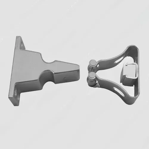 Door Stop Friction Holder Silver