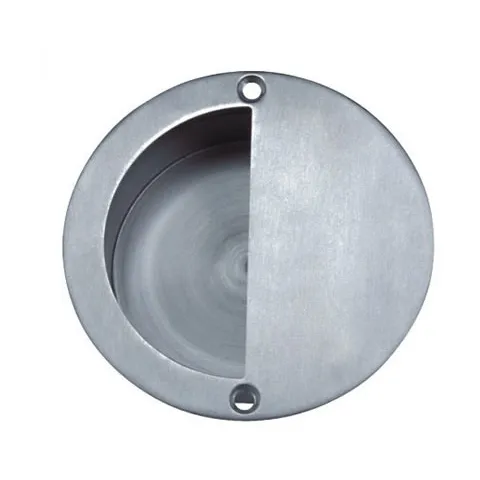Flush Pull Round 3.5 S/steel