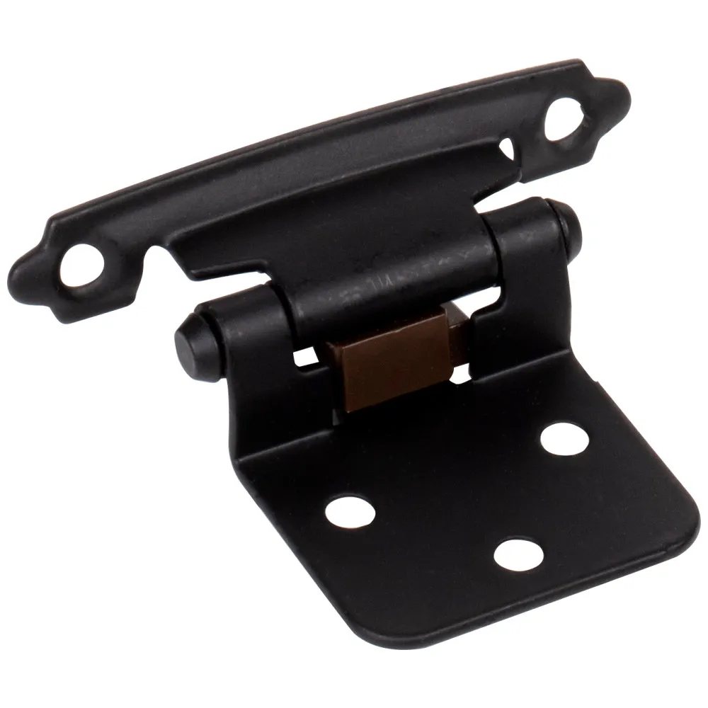 Hinge Semi Concealed Pack Black