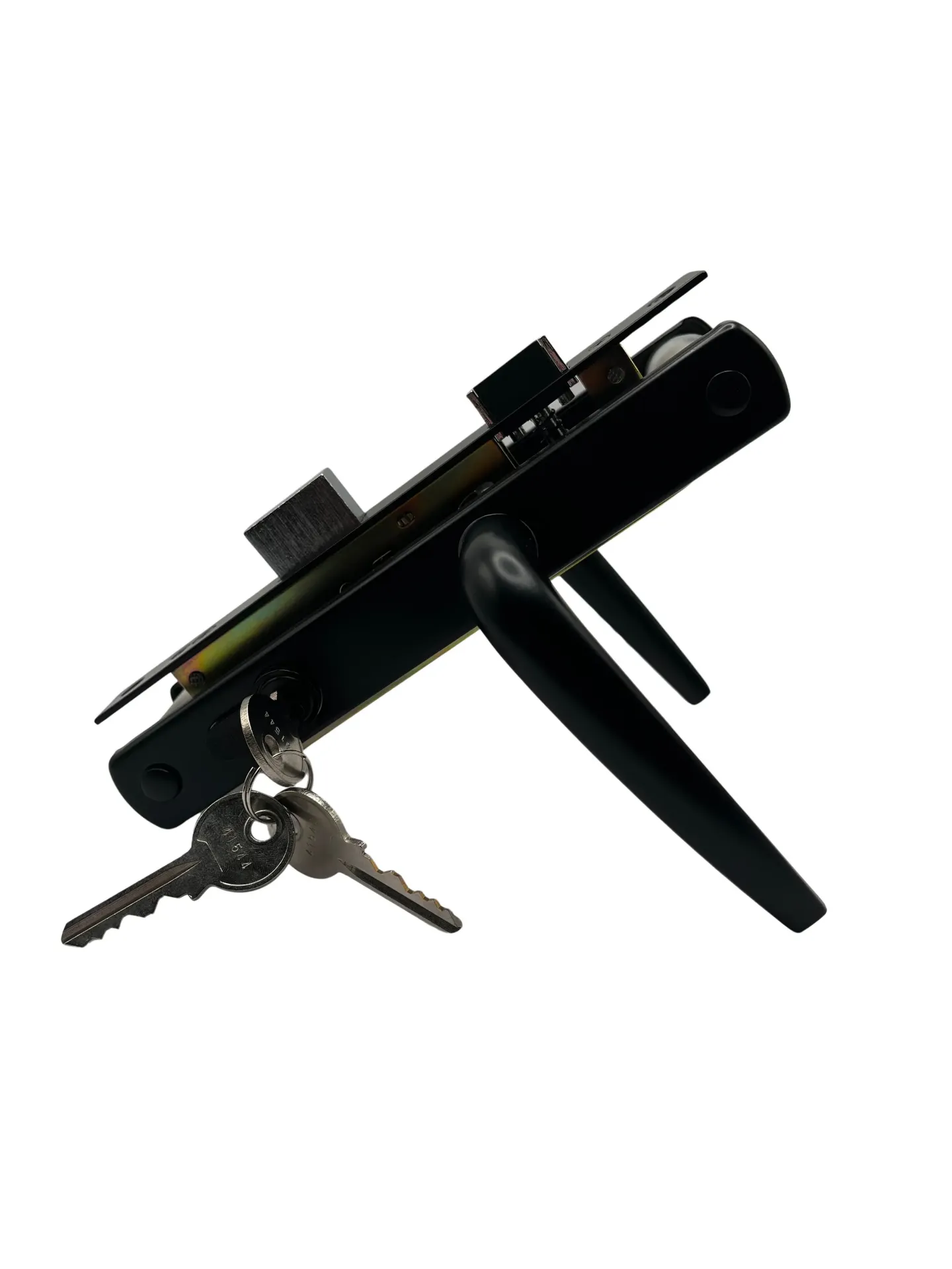 Entry Lever Mortise Lock Black