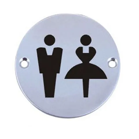 Sign Plate Round Unisex SS