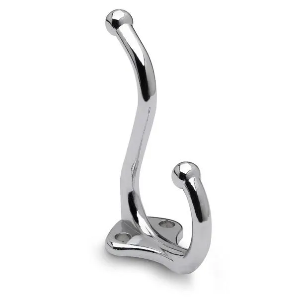 [TP4020-CP] Coat Hook Two Prong CP