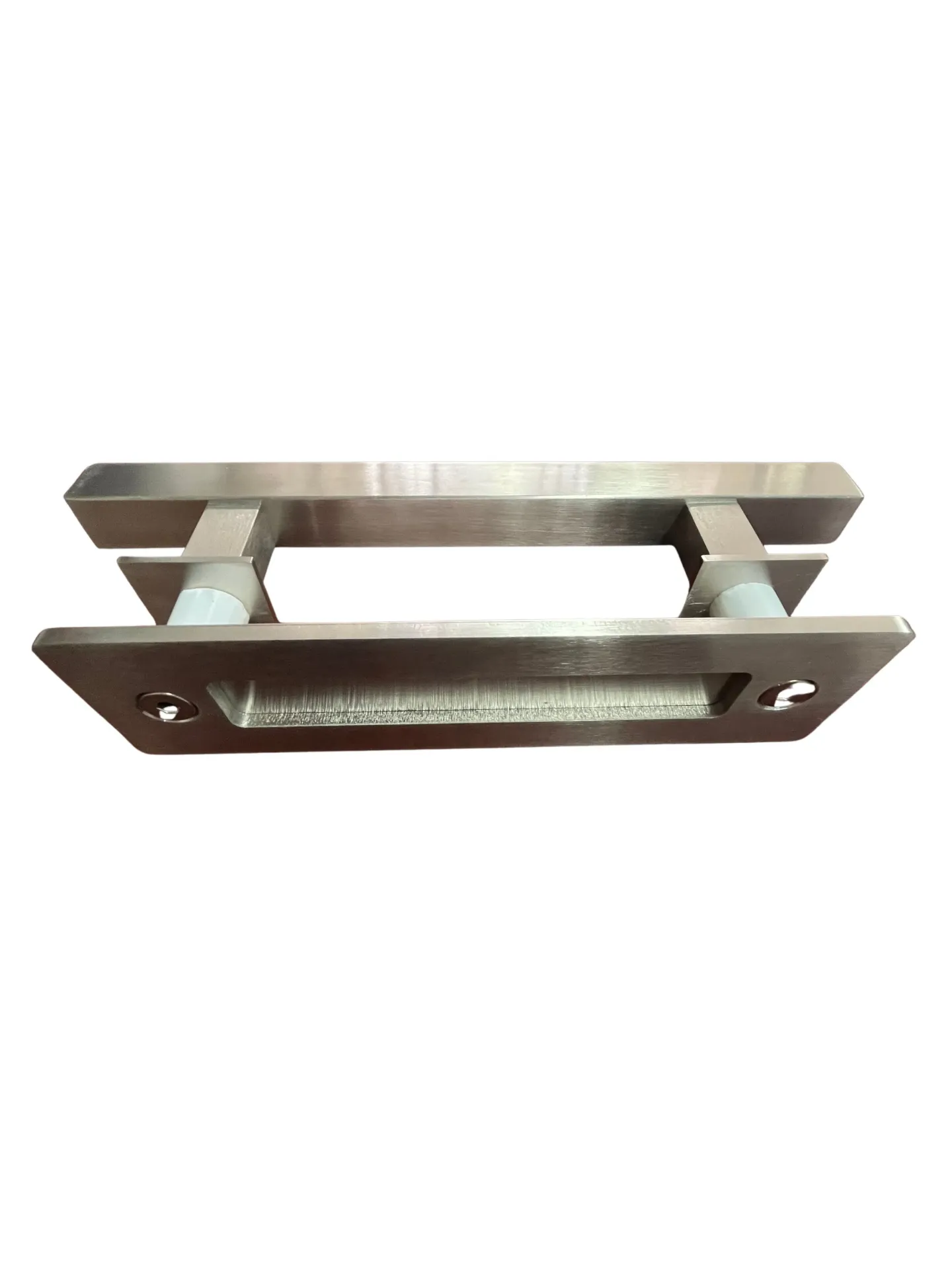 Barn Door Handle W/Pull Plate SS